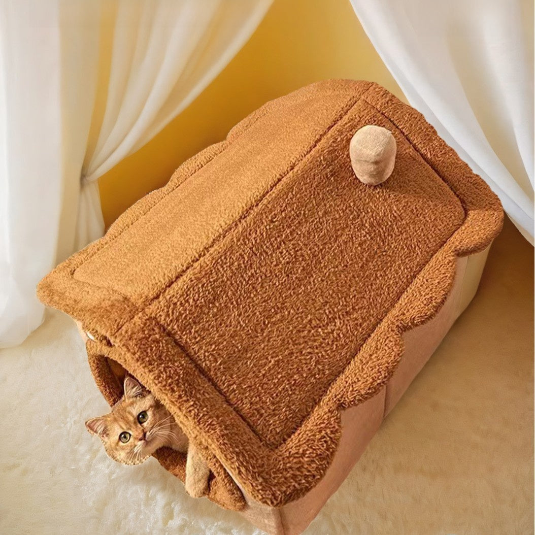 CozyCub™ Plush Pet House (Warm & Private Comfort)