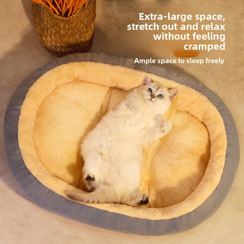 Premium Cozy Winter Pet Cave Bed